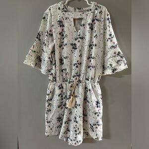 Girl Dressy Jumper - Size 10 - Floral